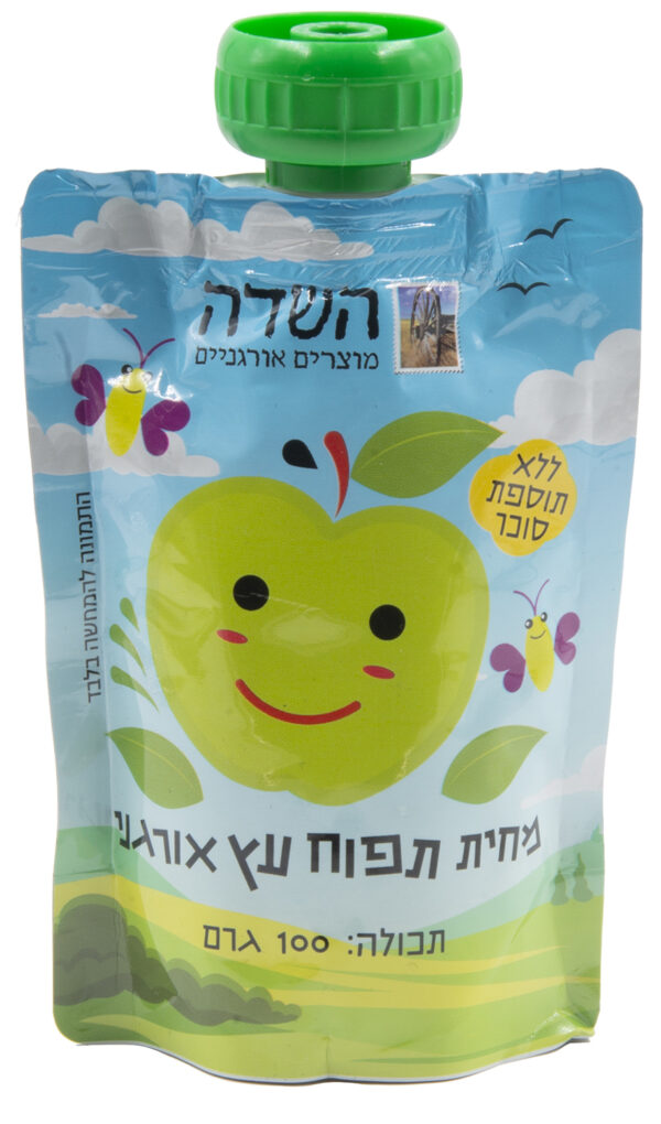סקוויז מחית תפוח עץ אורגני