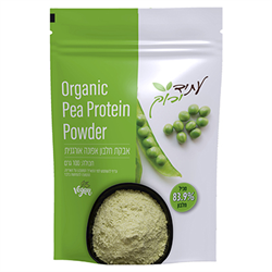 אבקת חלבון אפונה אורגנית 100 גרם