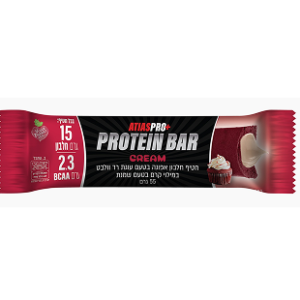 חטיף חלבון אפונה בטעם פיסטוק במילוי קרם בטעם שוקולד לבן